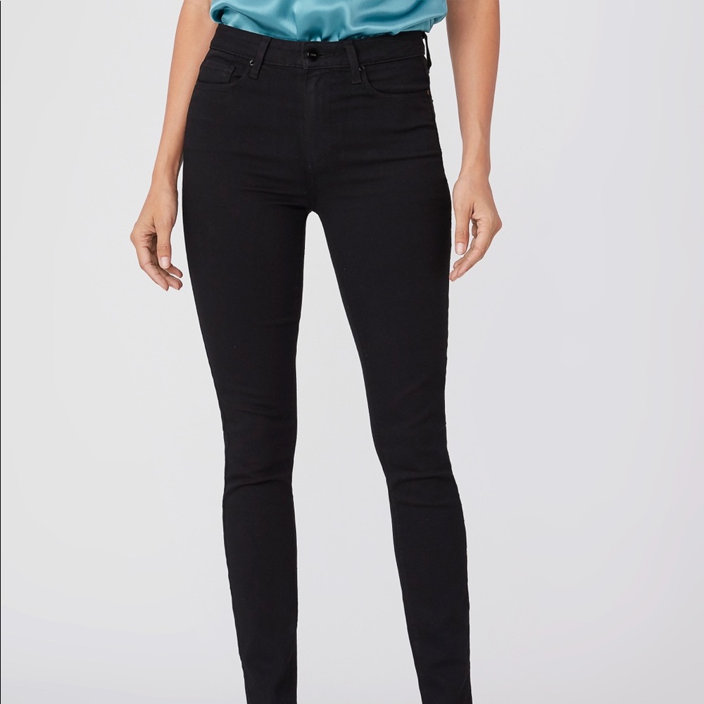 Paige Black Skinny Jeans